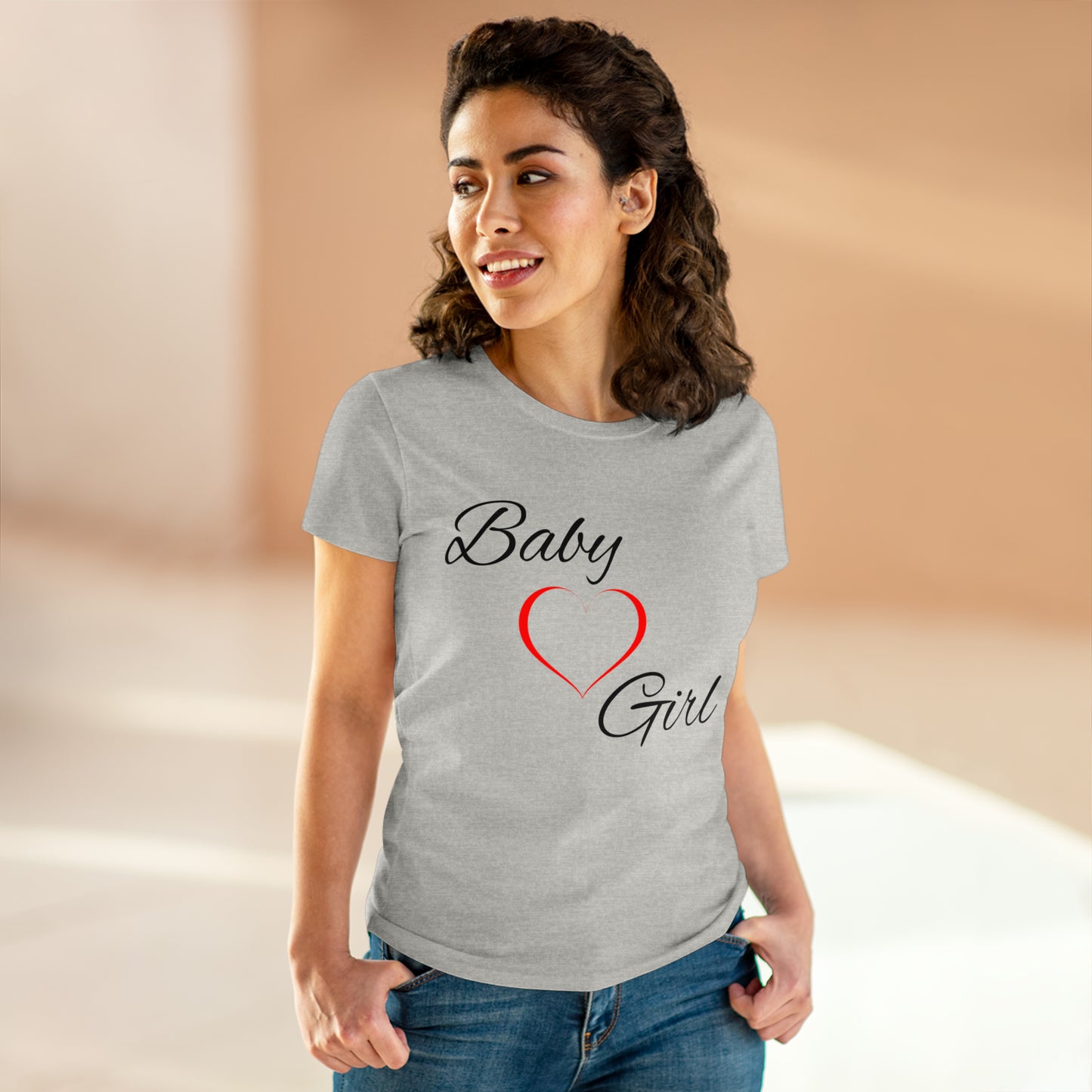 Baby Girl - Women's Midweight Cotton Tee