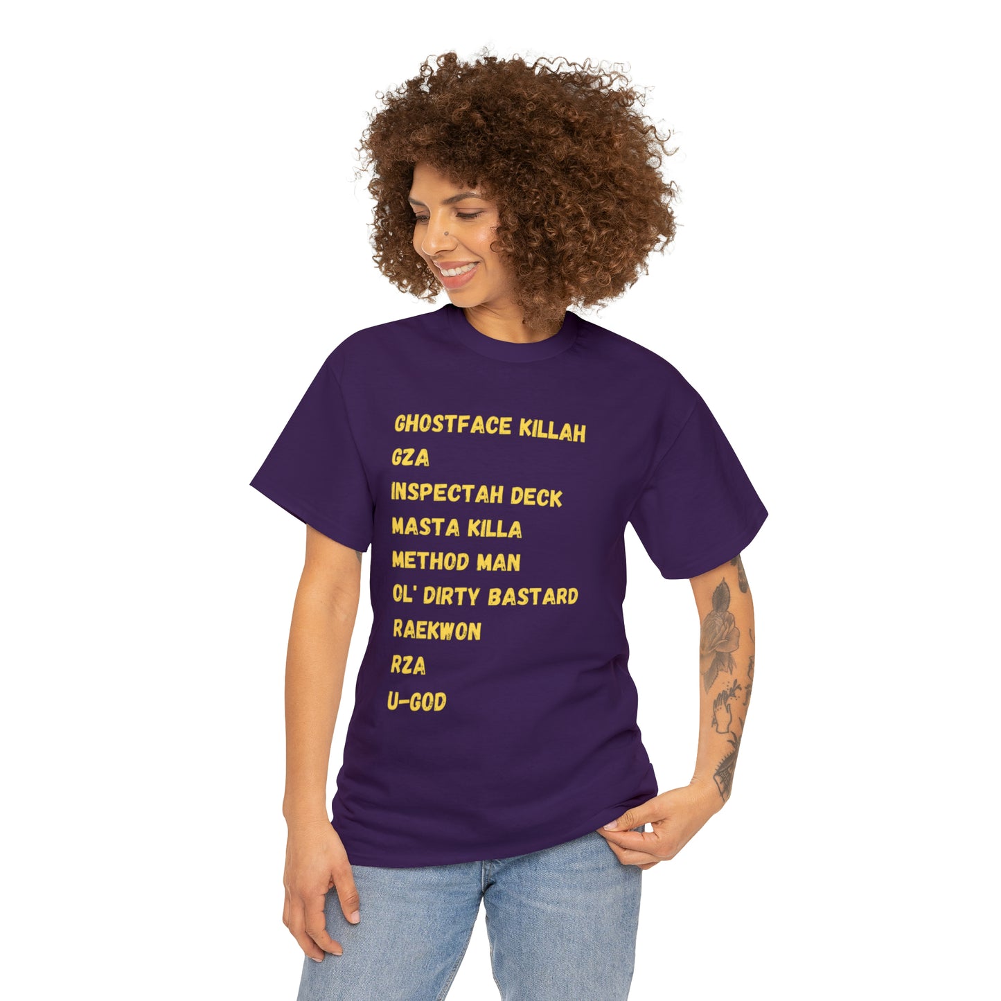 Wu-Unisex Heavy Cotton Tee