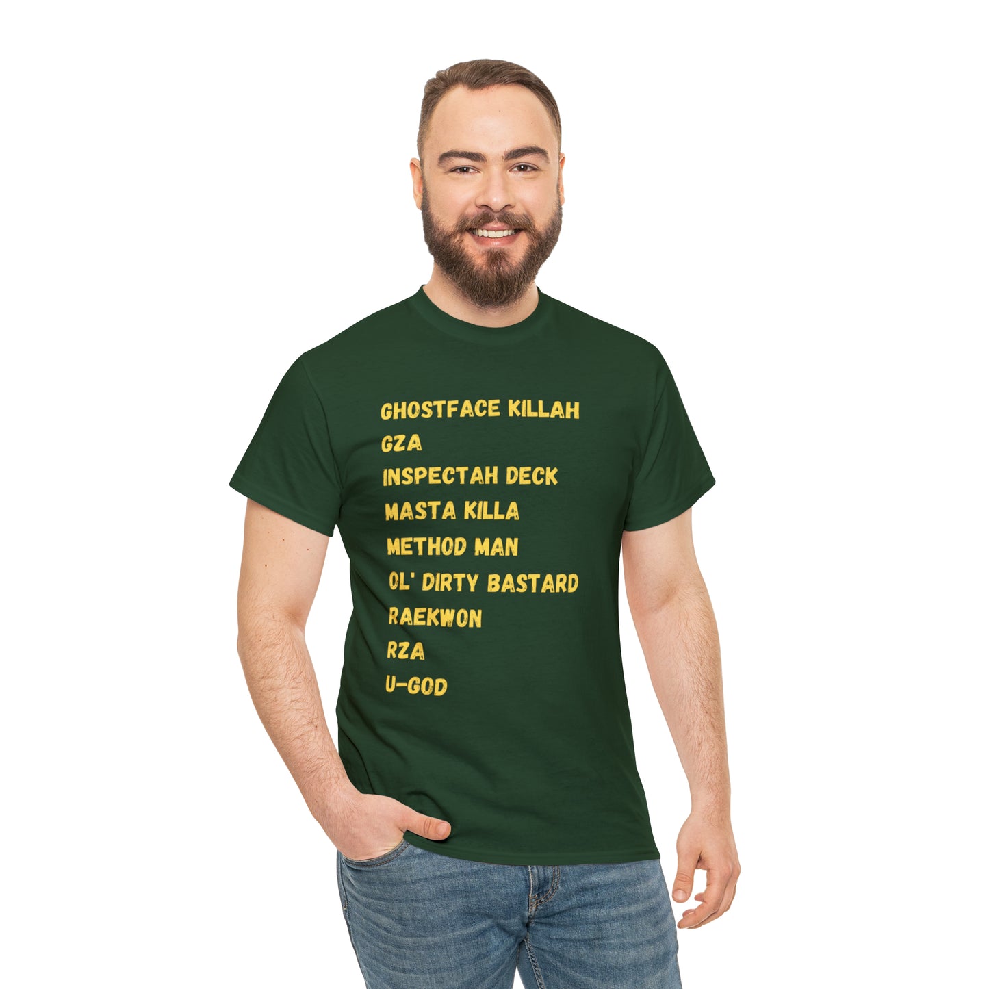 Wu-Unisex Heavy Cotton Tee