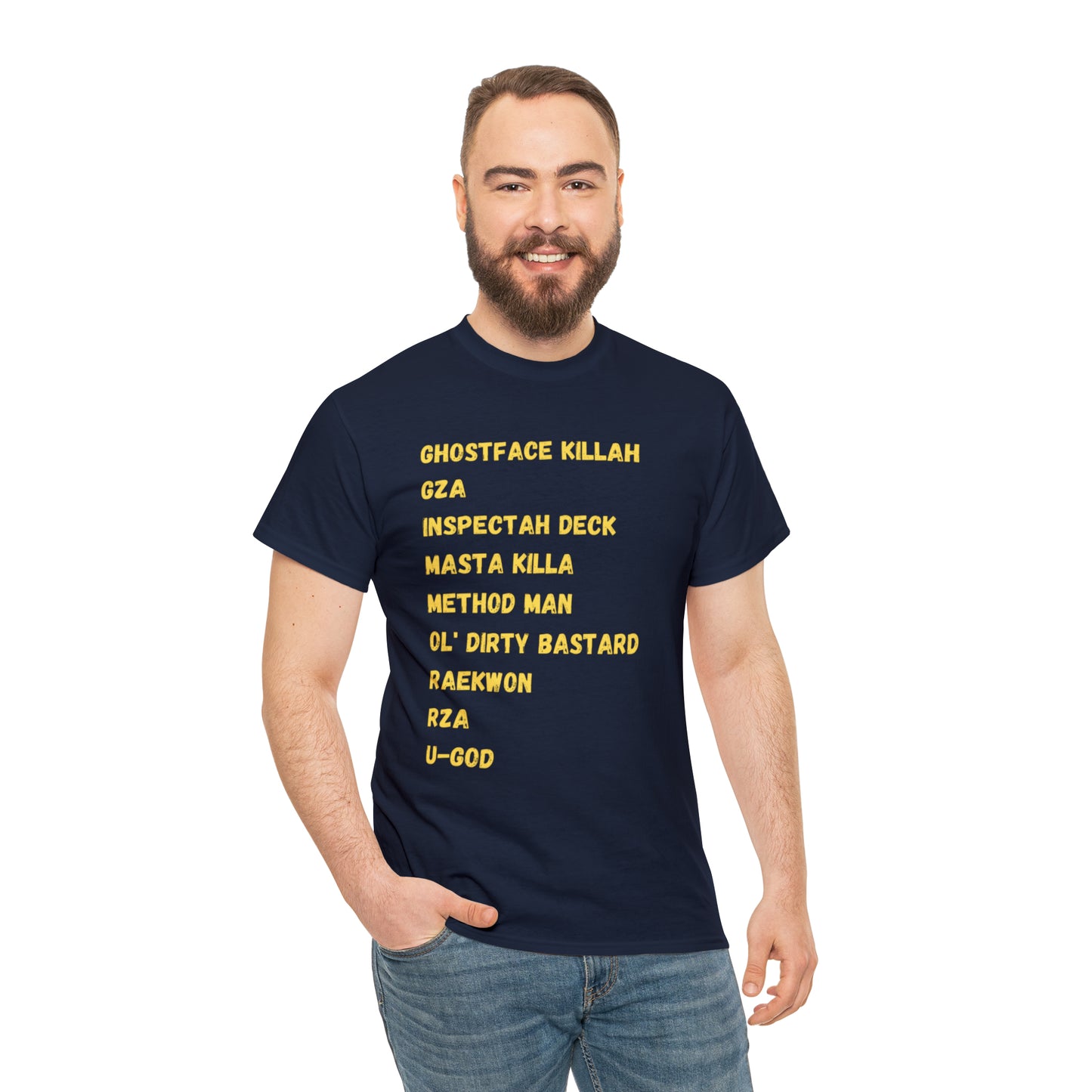 Wu-Unisex Heavy Cotton Tee
