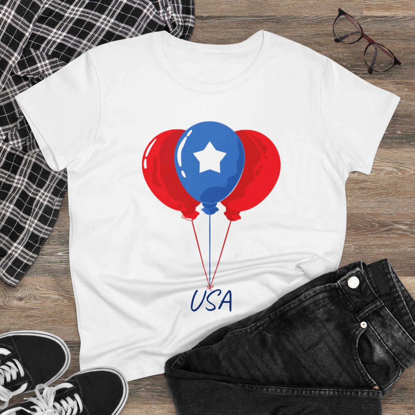 Celebrating Labor Day #2 - Women's Midweight Cotton Tee