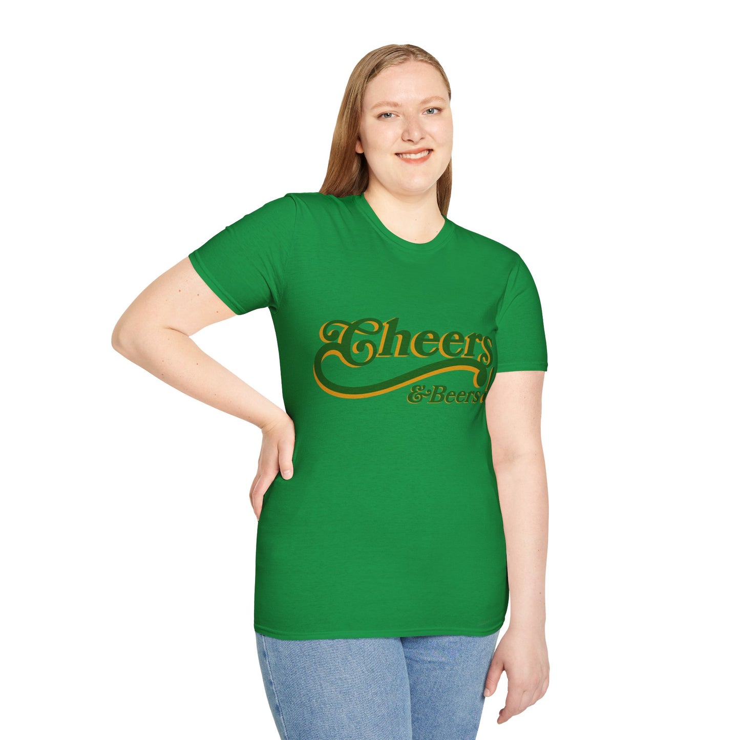 St. Patricks Day Cheers & Beers - Soft-Style T-shirt