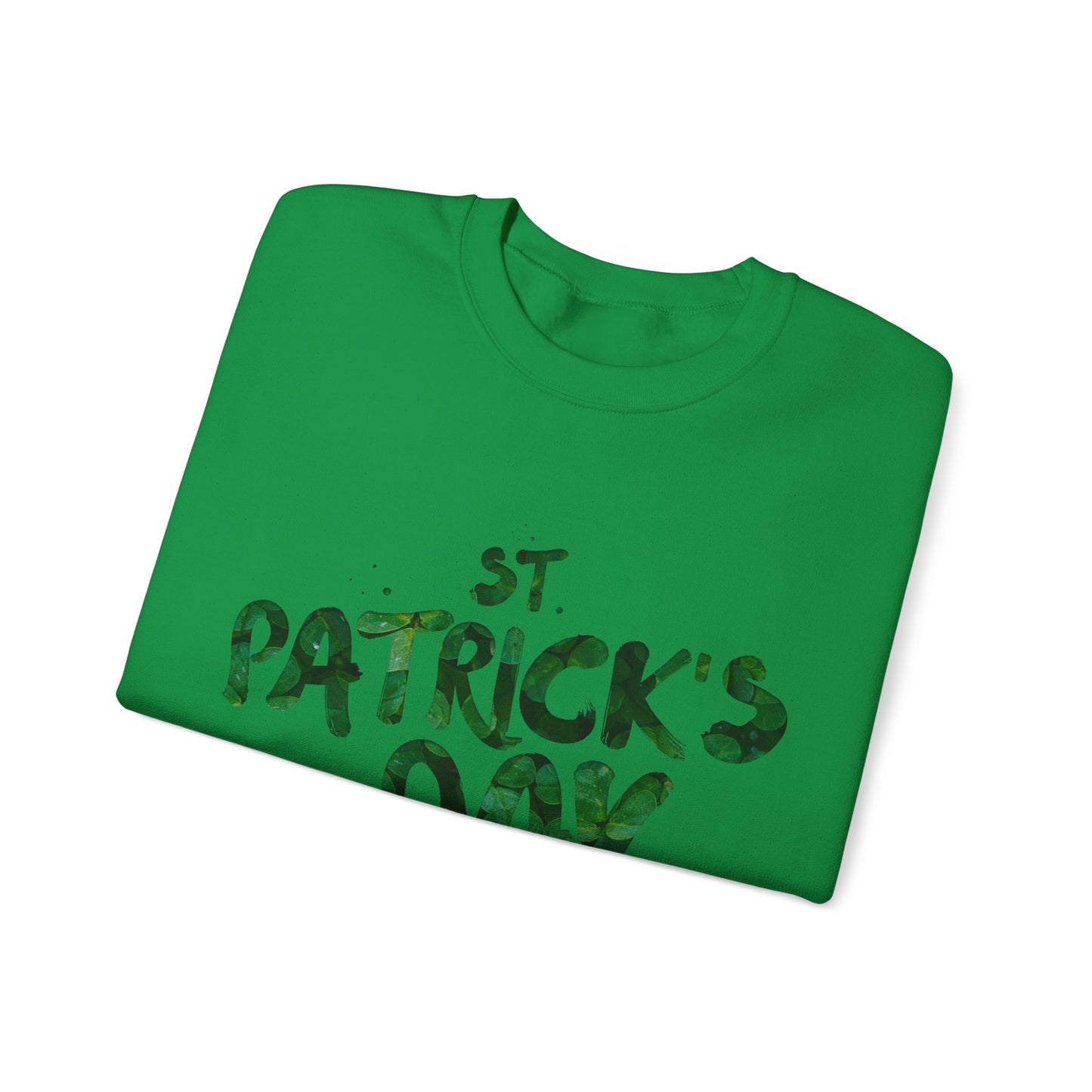 St. Patricks Day - 4 Leaf Clover Lucky Unisex Heavy Sweatshirt