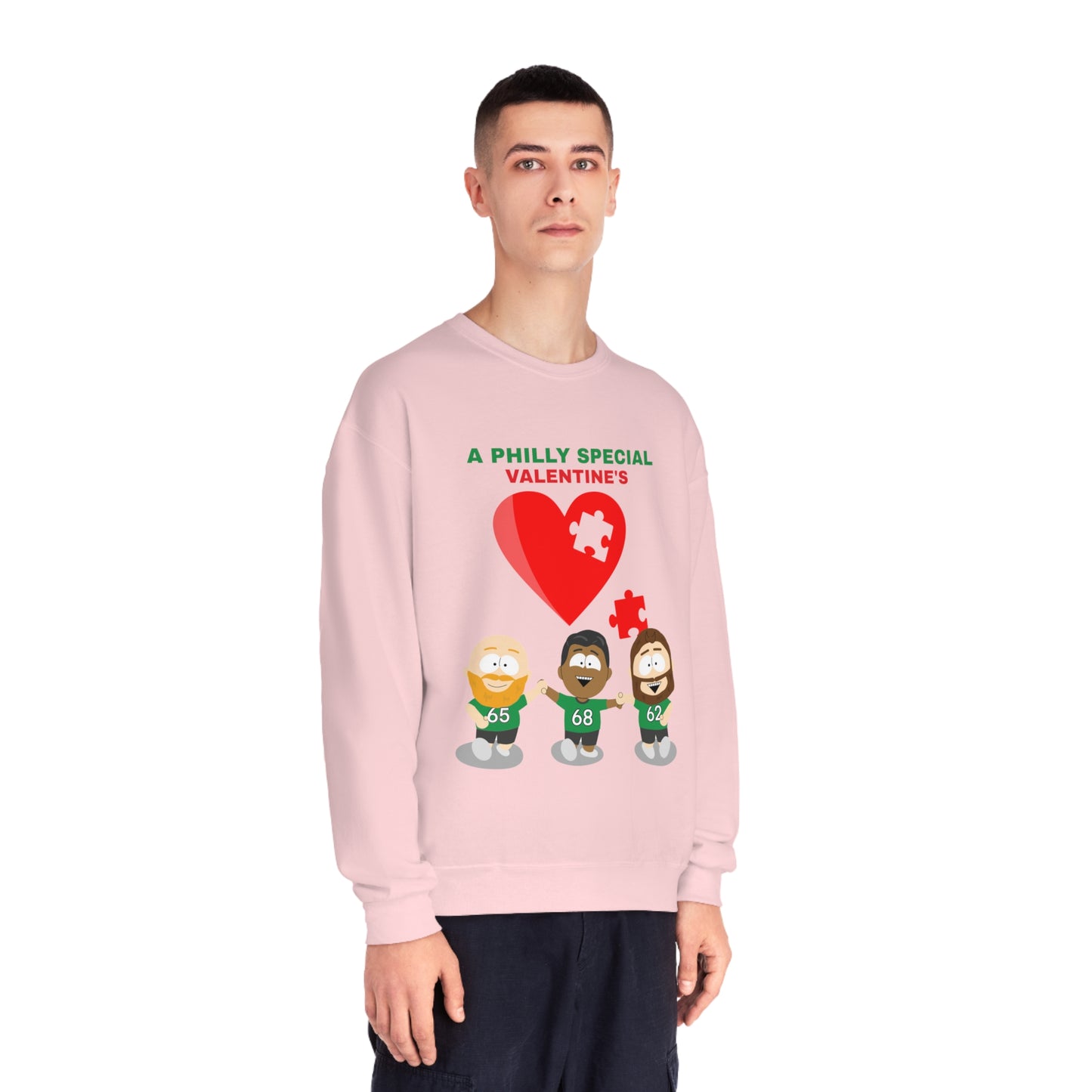 Philadelphia Eagles Valentine's Day 02 - Unisex Sweatshirt