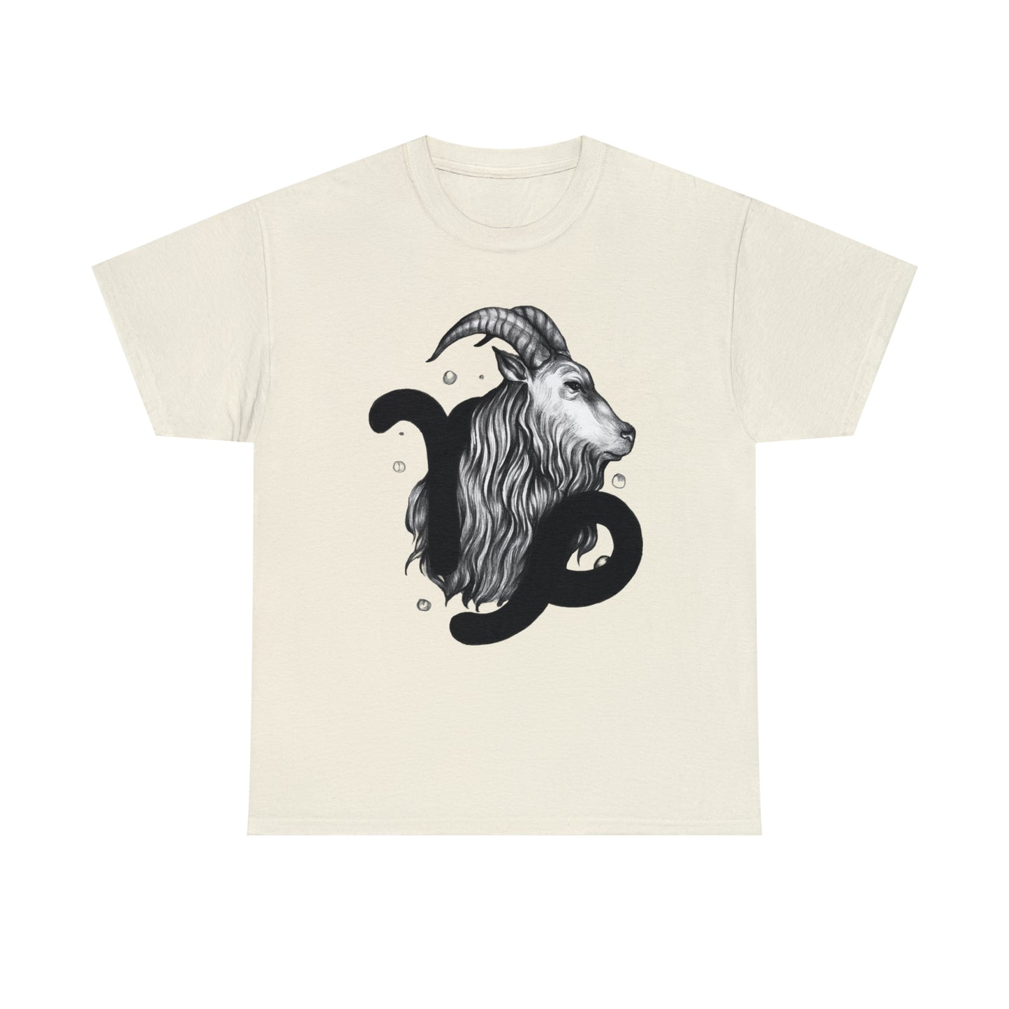 Capricorn Zodiac Sign - Unisex Heavy Cotton Tee