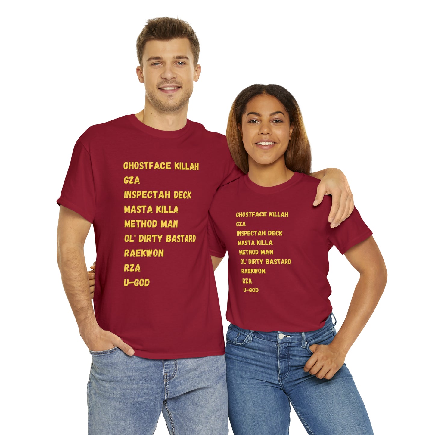 Wu-Unisex Heavy Cotton Tee