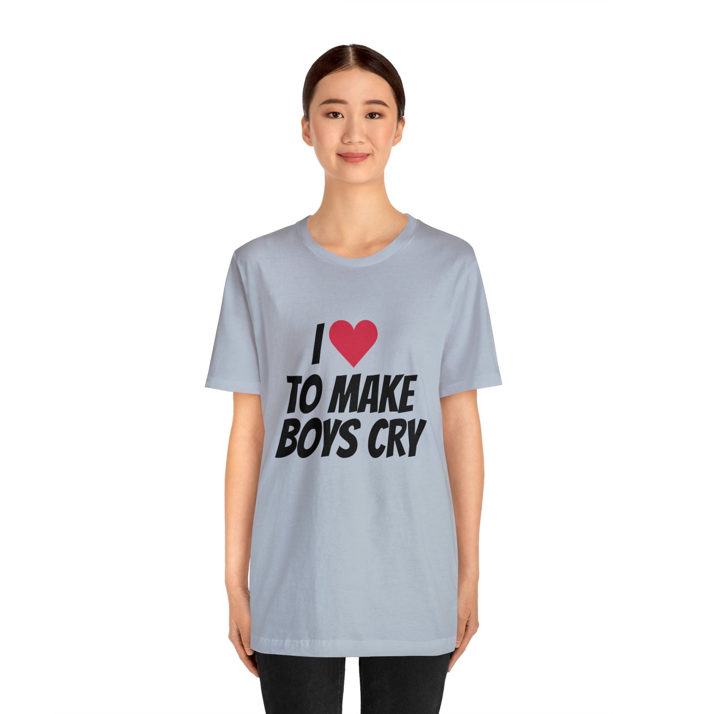 Make Boys Cry - Unisex Jersey Short Sleeve Tee