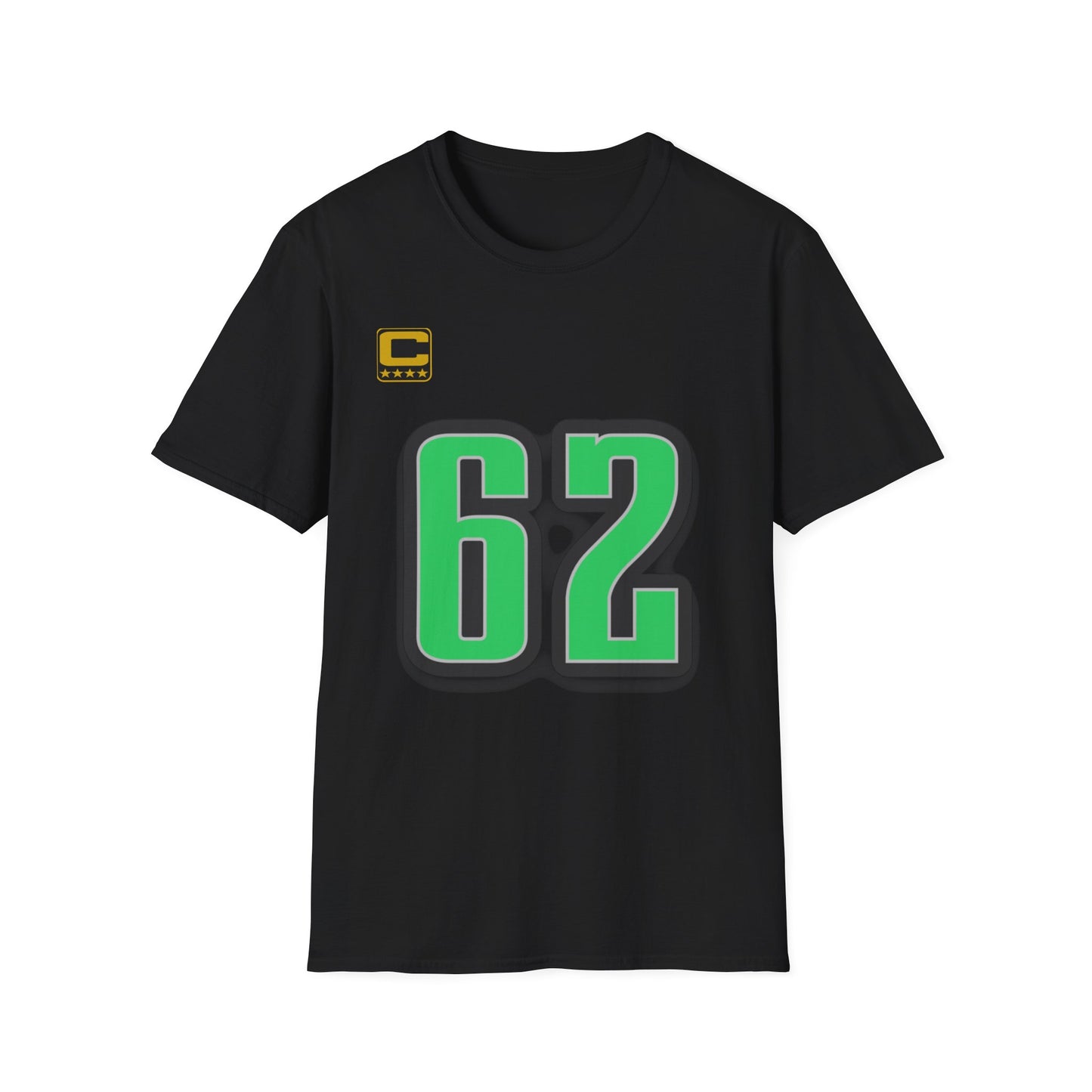 Philadelphia Eagles #62 - Kelce Tribute - Unisex Softstyle T-Shirt