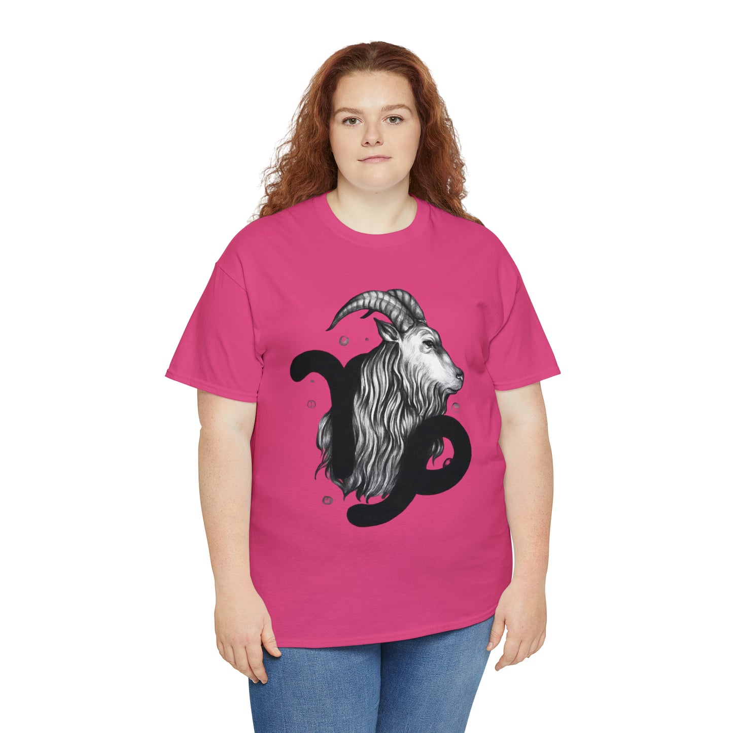 Capricorn Zodiac Sign - Unisex Heavy Cotton Tee