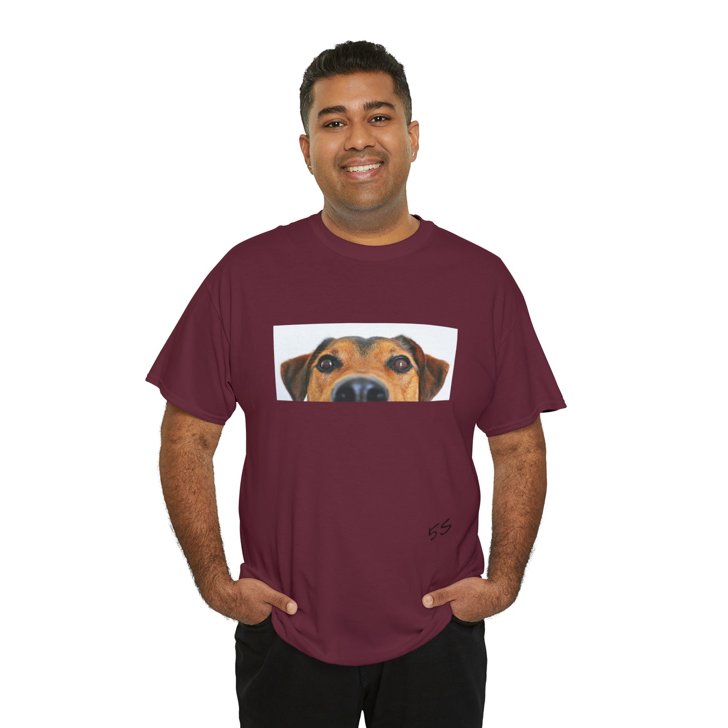 Dog Eyes Unisex Heavy Cotton Tee