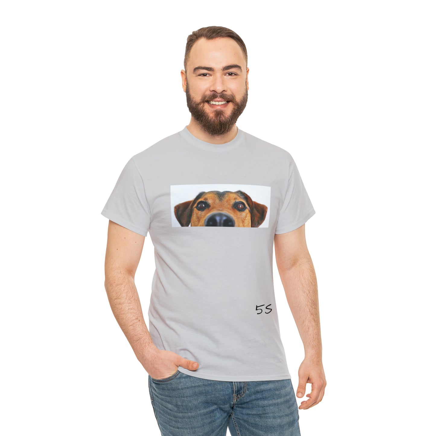 Dog Eyes Unisex Heavy Cotton Tee