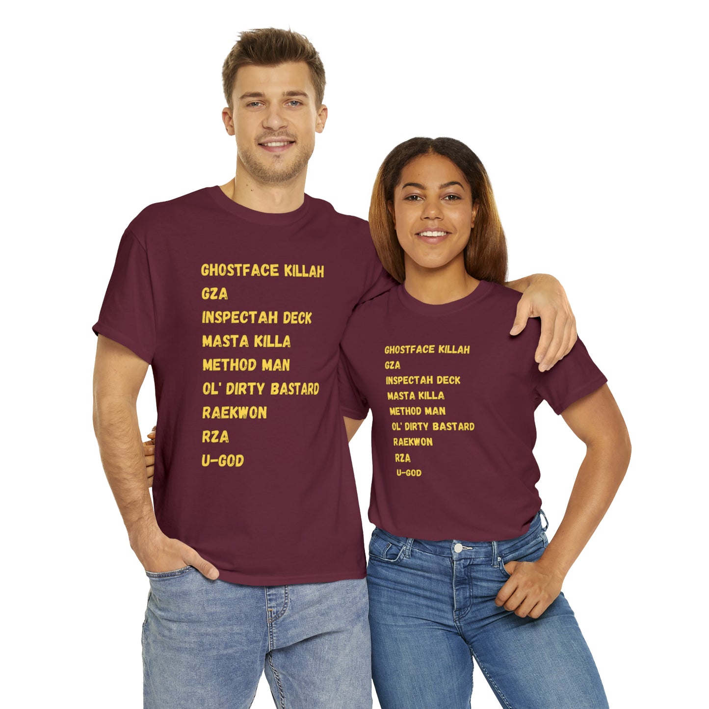 Wu-Unisex Heavy Cotton Tee