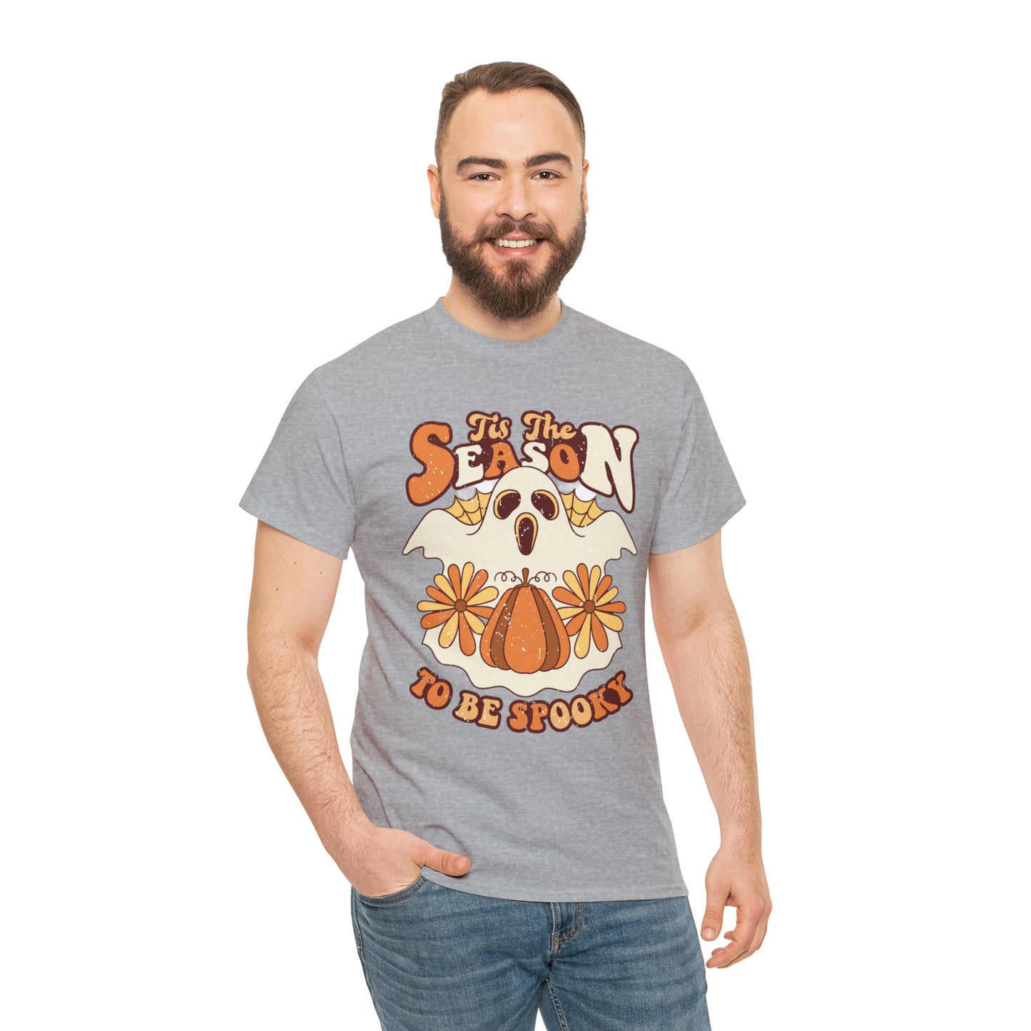 Halloween Tis the Season 01 - Unisex Heavy Cotton Tee