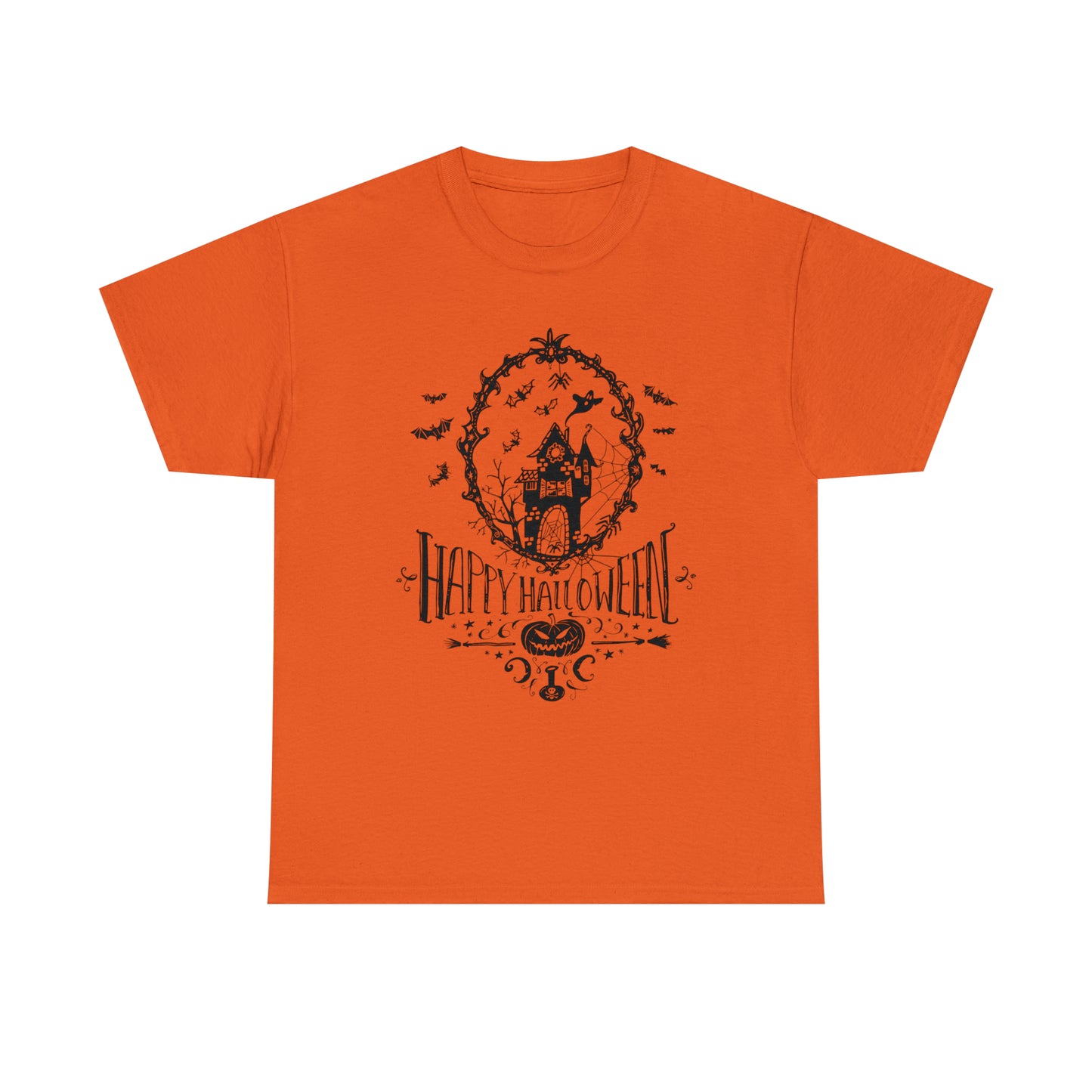 Halloween Happy Halloween - Unisex Heavy Cotton Tee