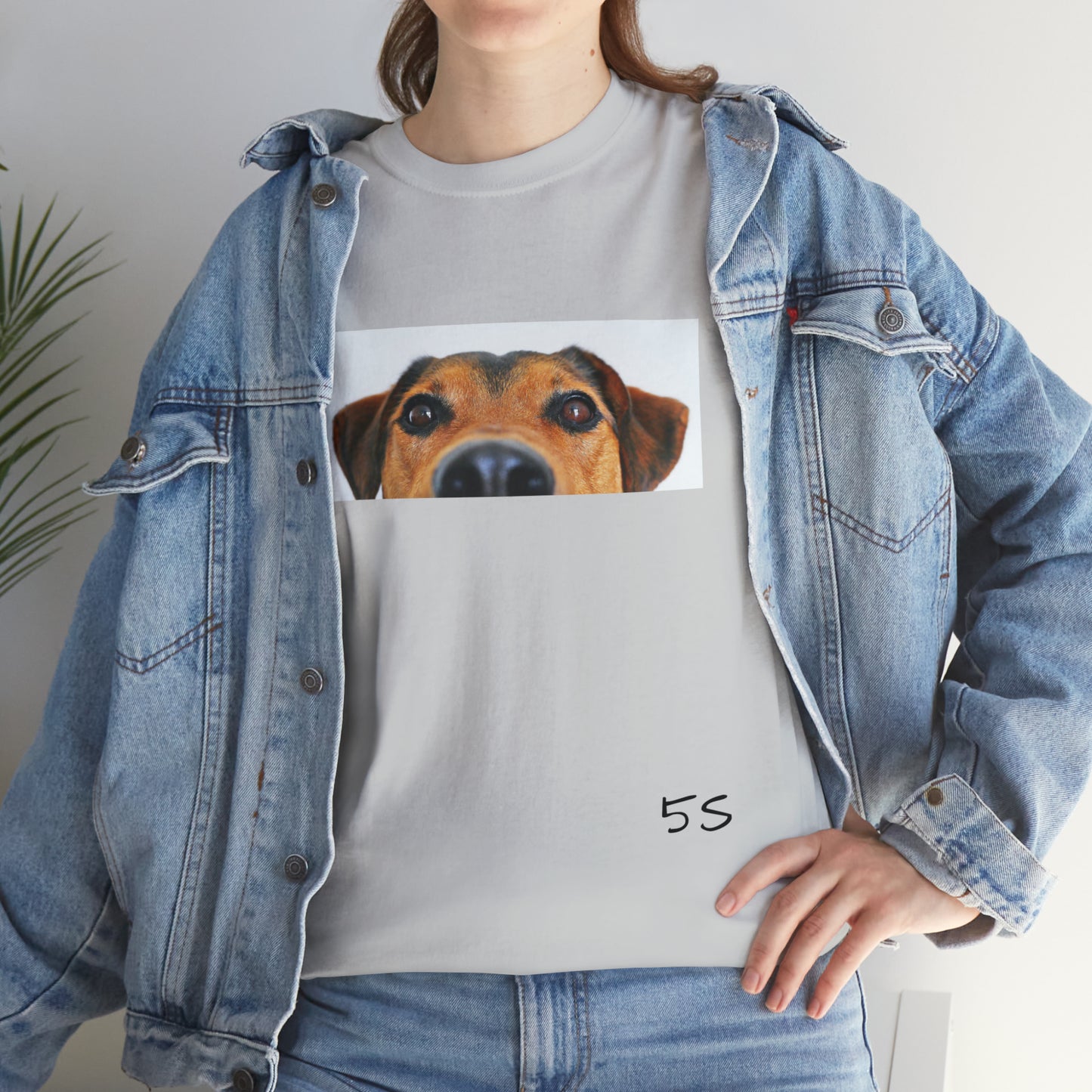 Dog Eyes Unisex Heavy Cotton Tee
