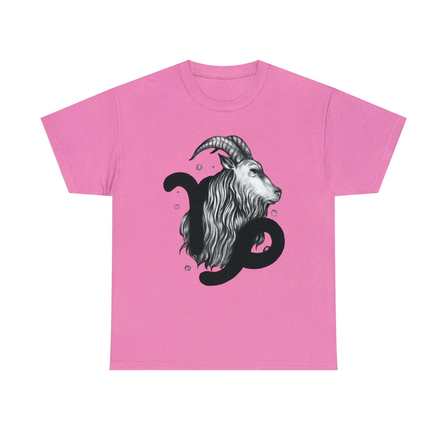 Capricorn Zodiac Sign - Unisex Heavy Cotton Tee