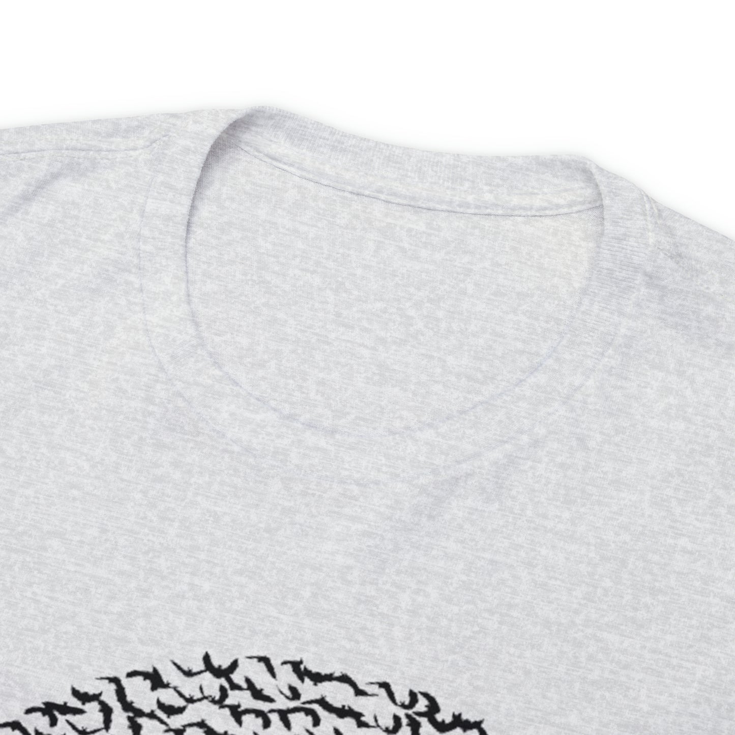Halloween Moon Bats - Unisex Heavy Cotton Tee