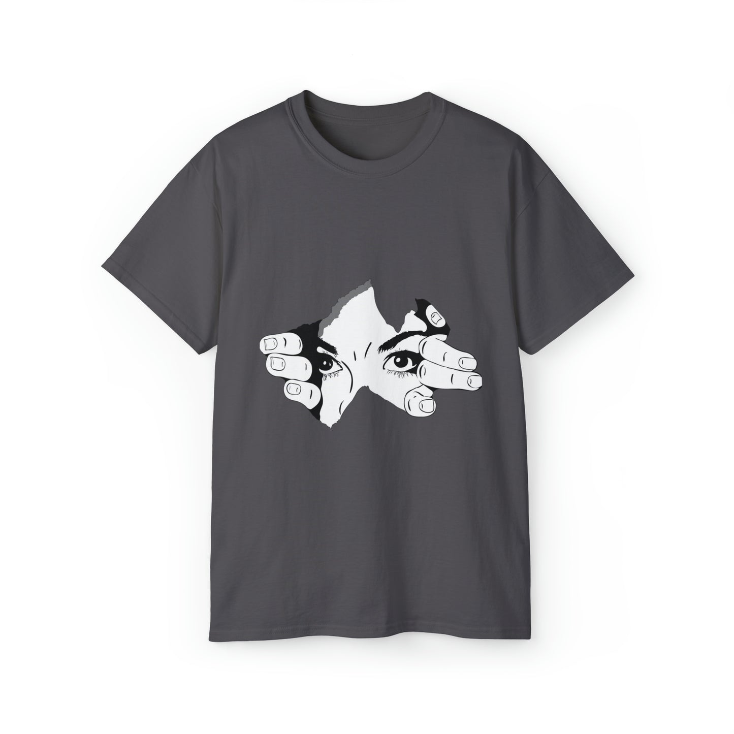 Halloween Scary Peek thru - Unisex Ultra Cotton Tee