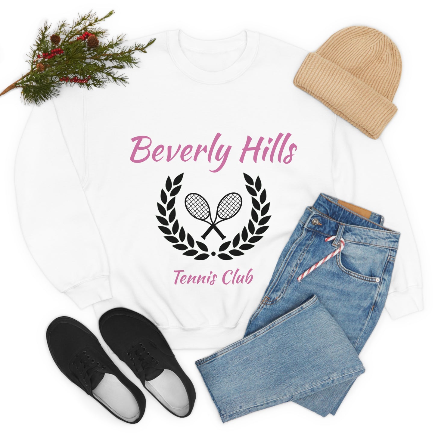 Beverly Hills Club 90210 - Heavy Crewneck Sweatshirt