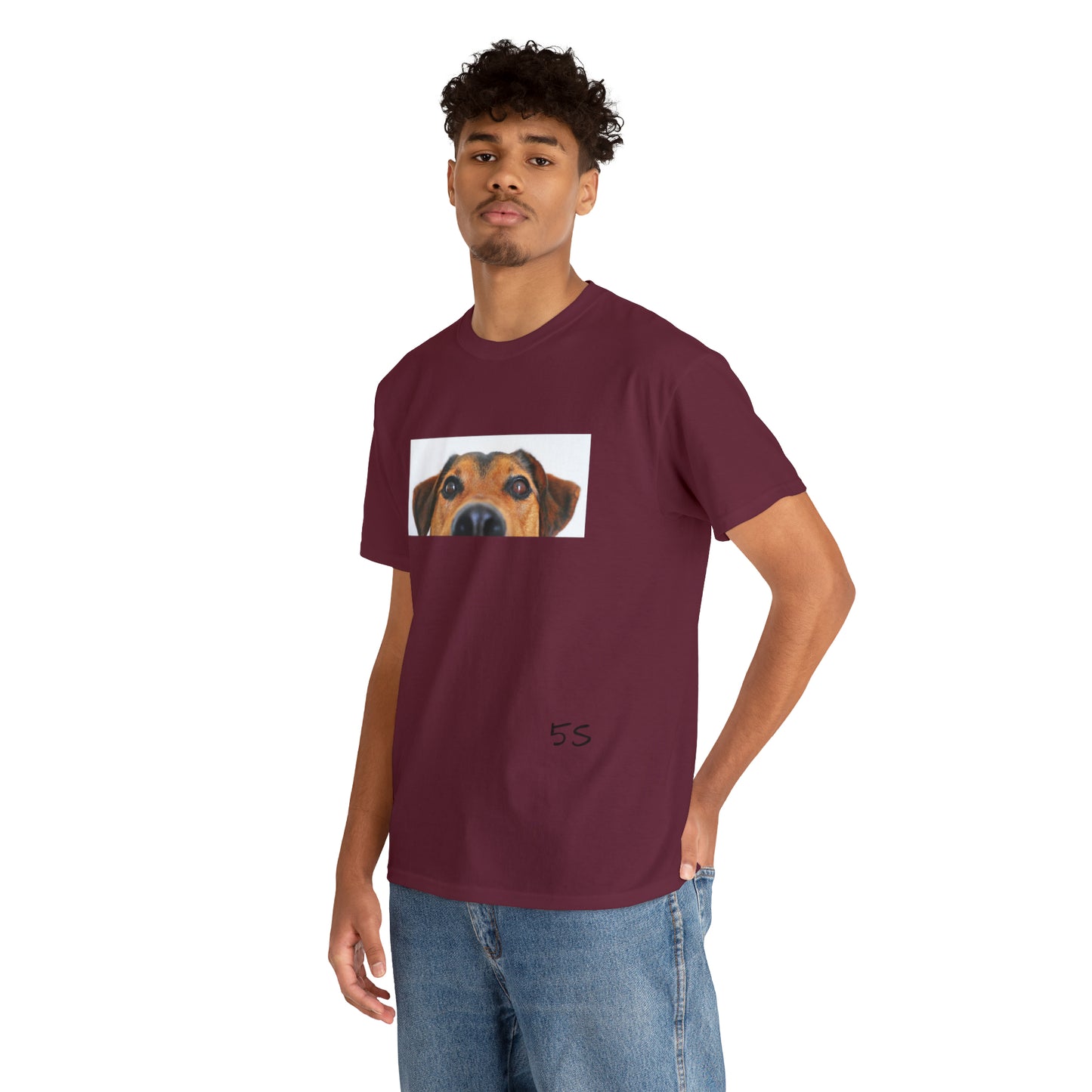 Dog Eyes Unisex Heavy Cotton Tee