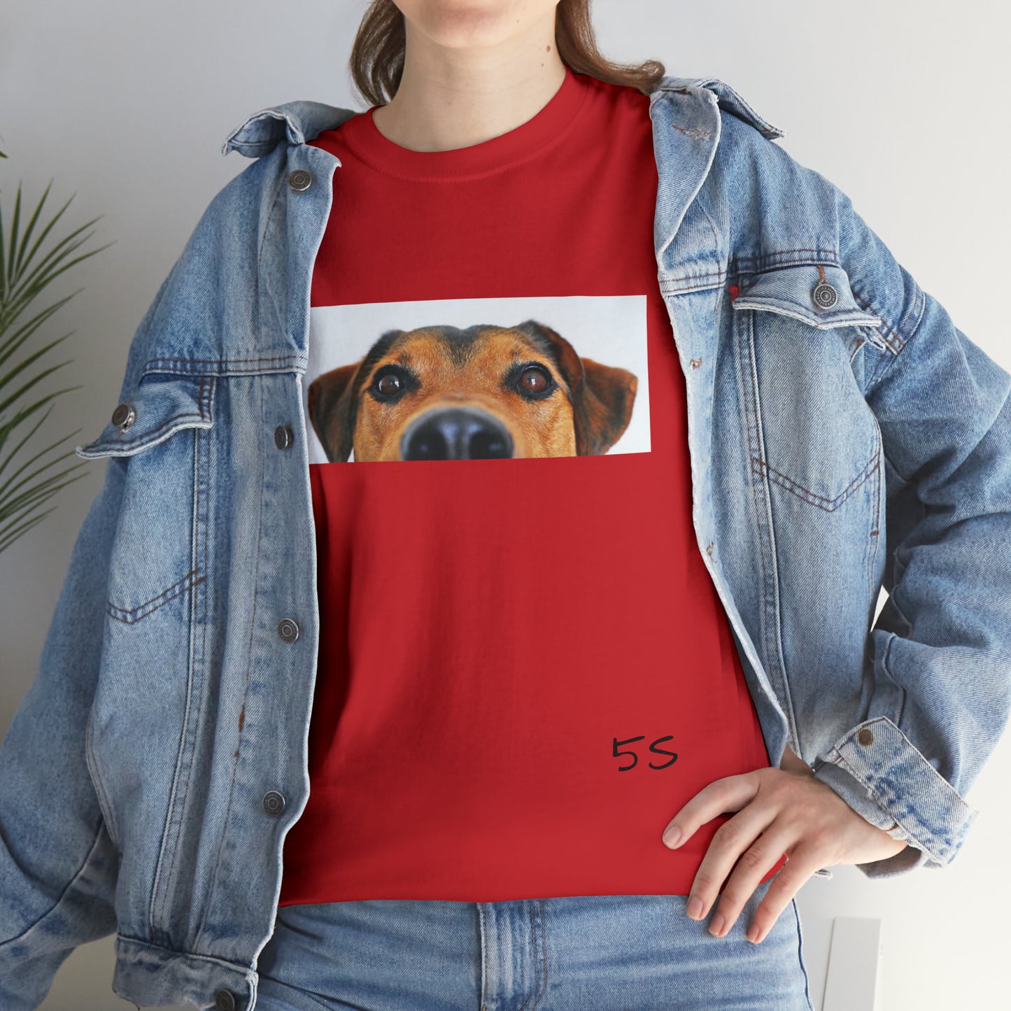 Dog Eyes Unisex Heavy Cotton Tee