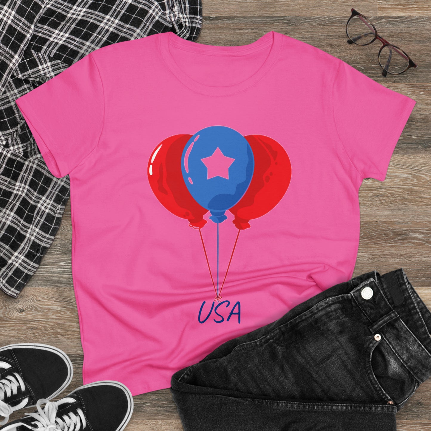 Celebrating Labor Day #2 - Women's Midweight Cotton Tee
