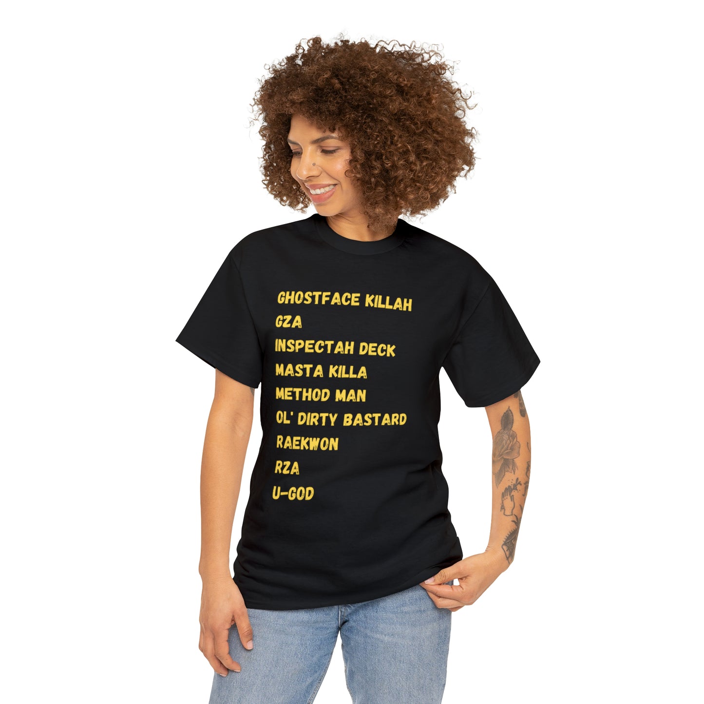 Wu-Unisex Heavy Cotton Tee