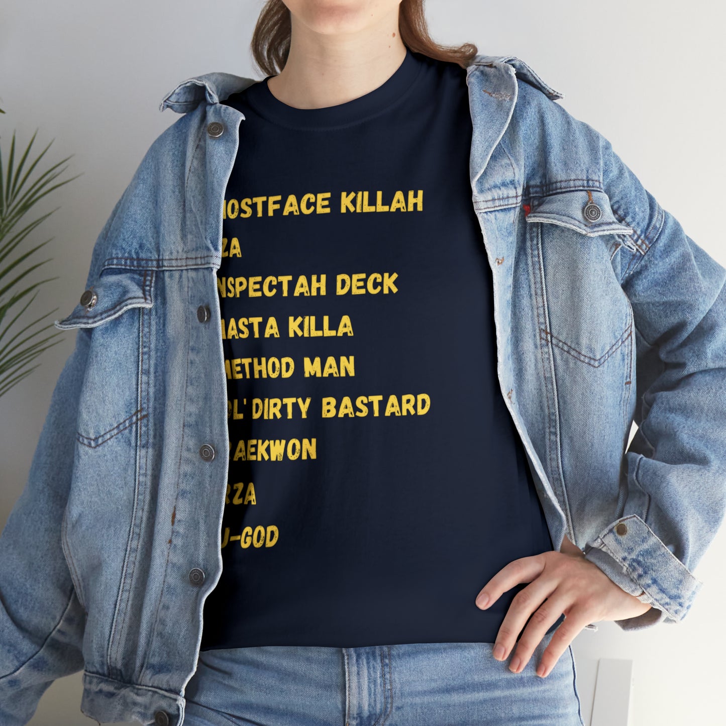 Wu-Unisex Heavy Cotton Tee