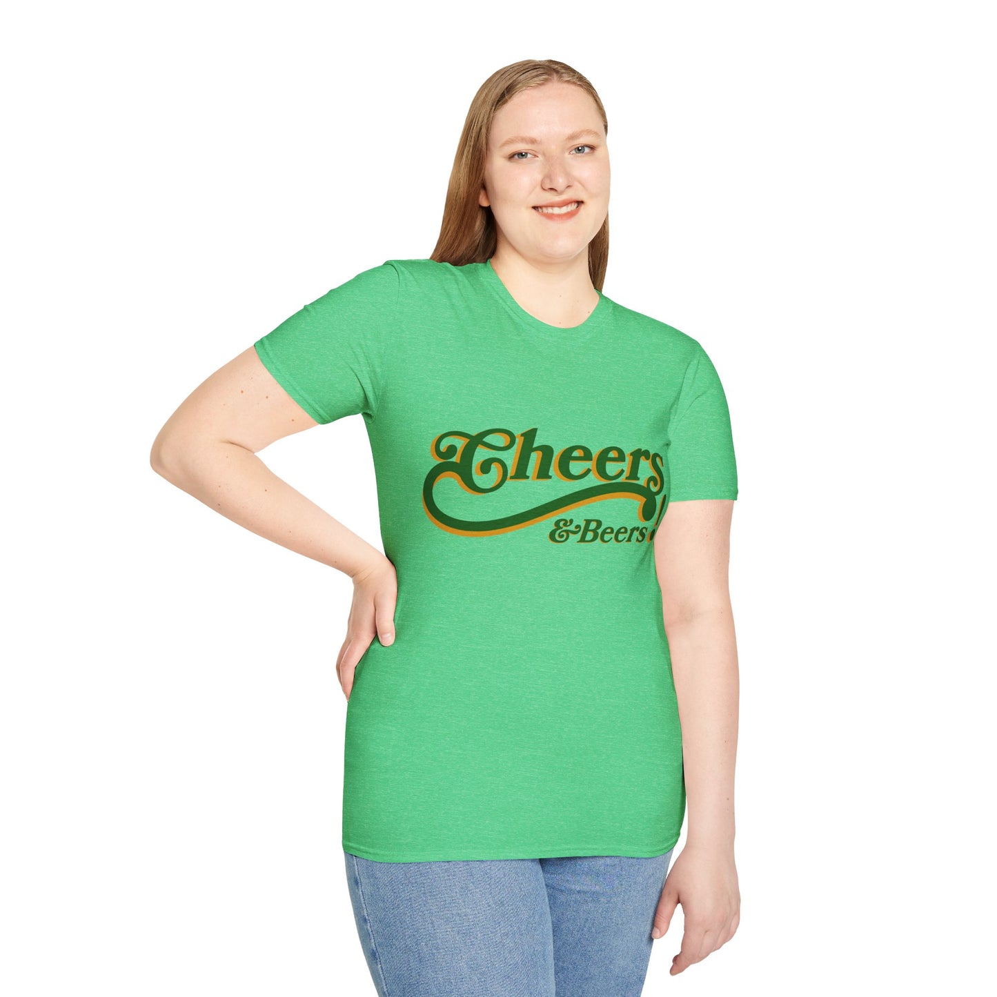 St. Patricks Day Cheers & Beers - Soft-Style T-shirt