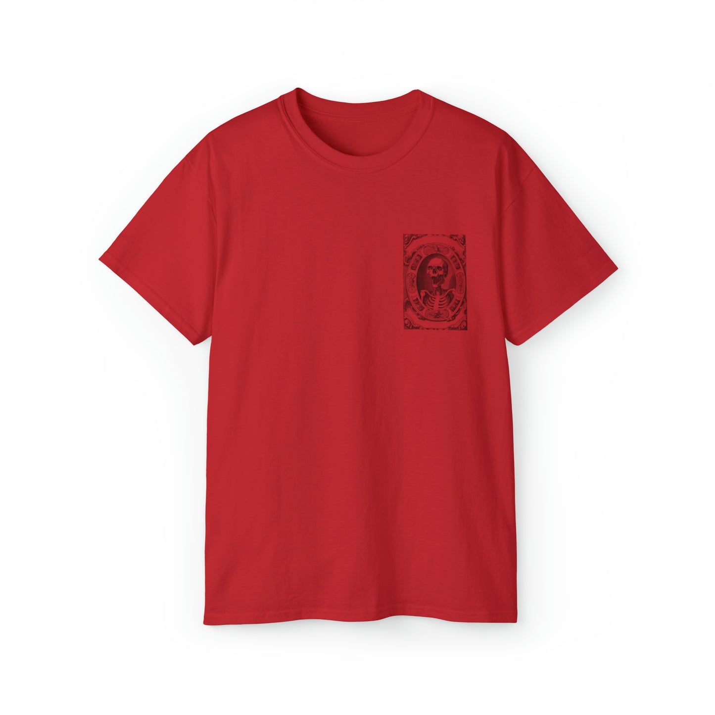 Halloween Skull Portrait - Unisex Ultra Cotton Tee