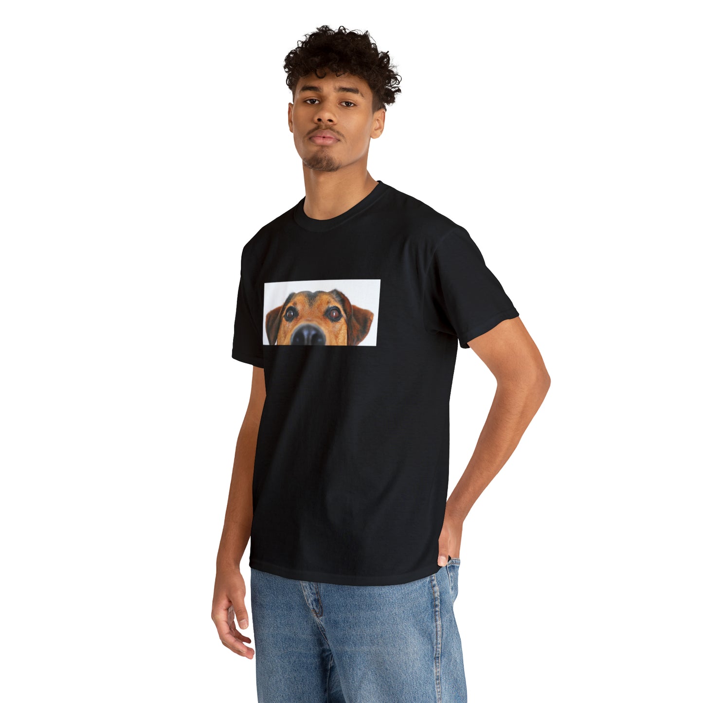 Dog Eyes Unisex Heavy Cotton Tee