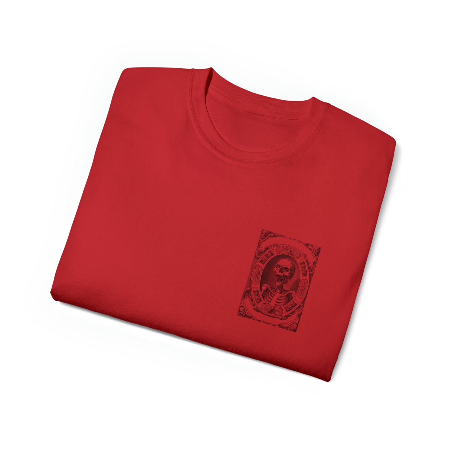 Halloween Skull Portrait - Unisex Ultra Cotton Tee