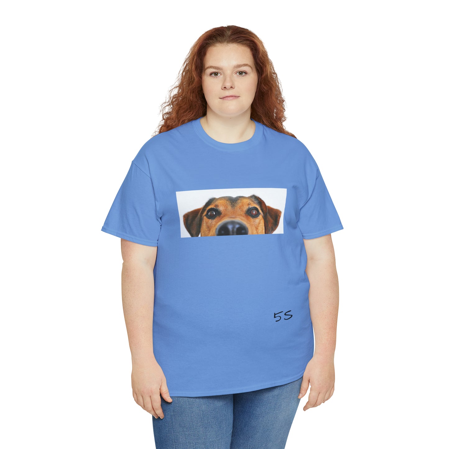Dog Eyes Unisex Heavy Cotton Tee