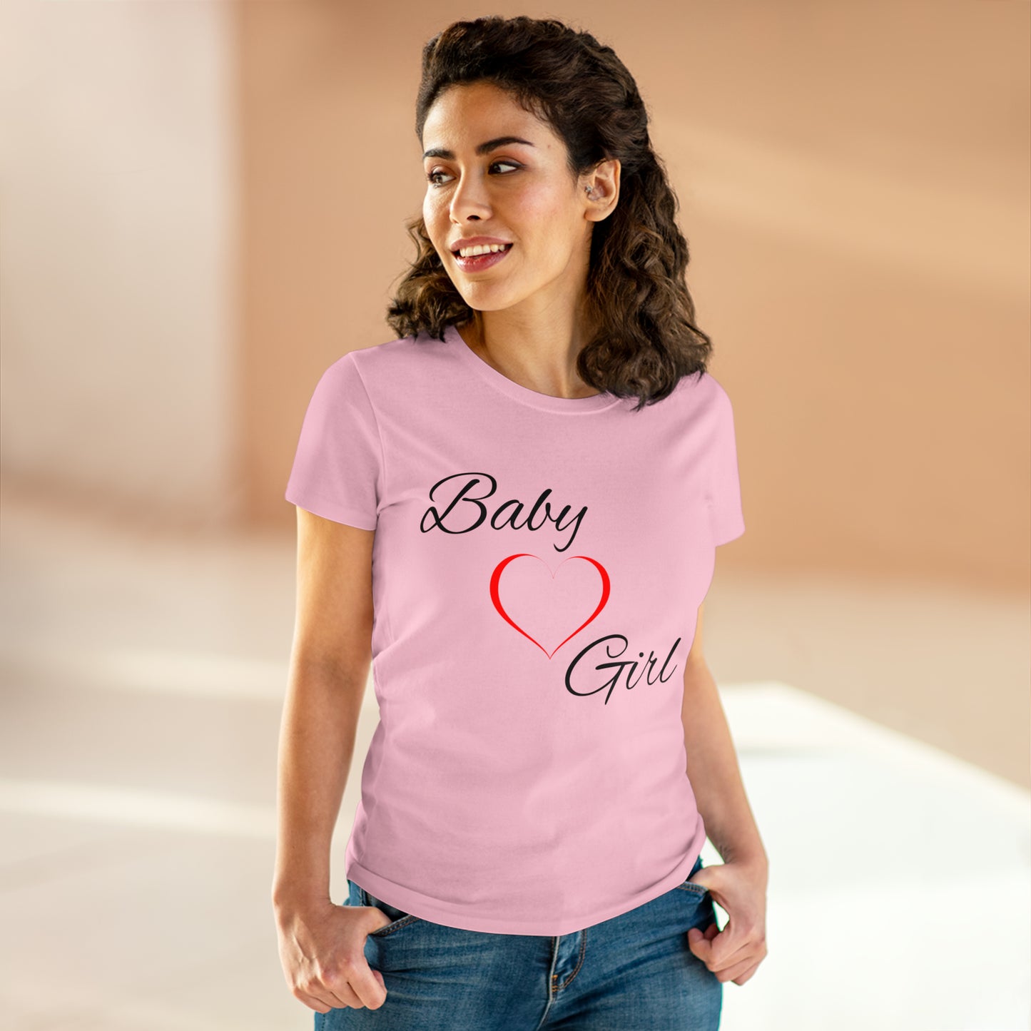 Baby Girl - Women's Midweight Cotton Tee
