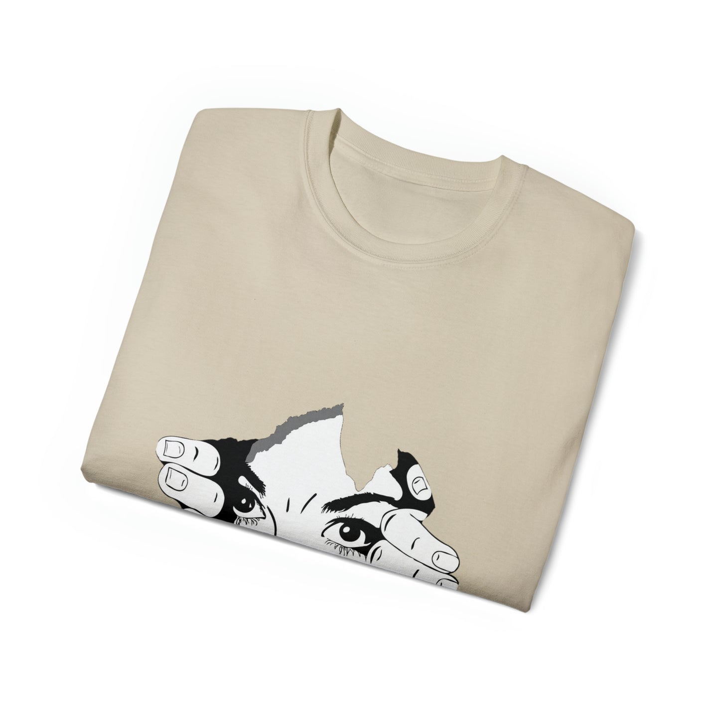 Halloween Scary Peek thru - Unisex Ultra Cotton Tee