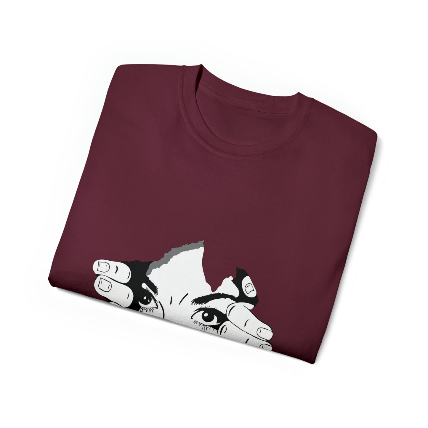 Halloween Scary Peek thru - Unisex Ultra Cotton Tee