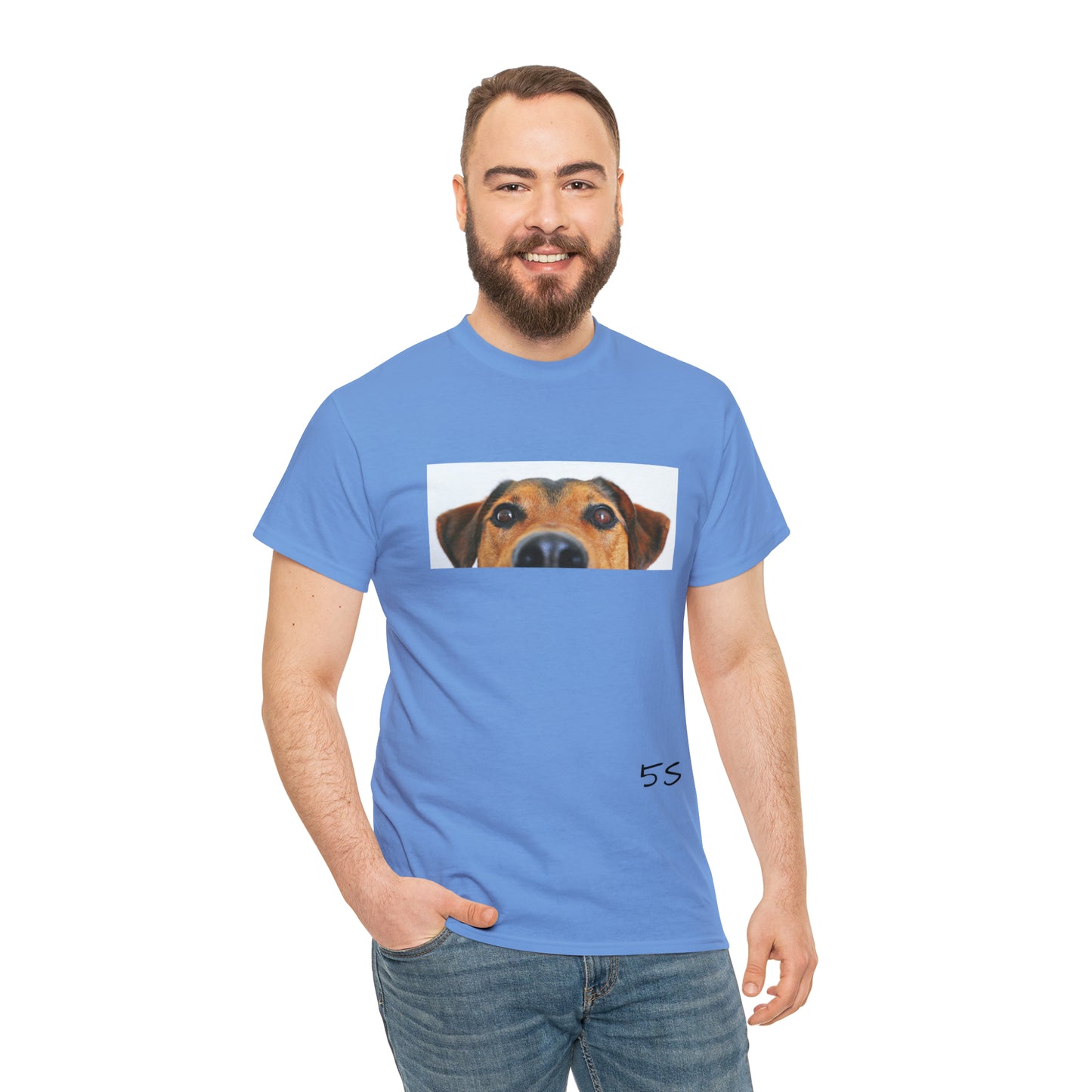 Dog Eyes Unisex Heavy Cotton Tee