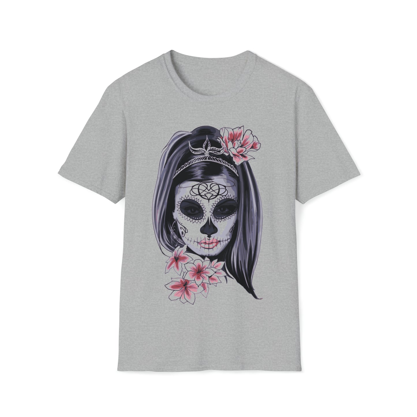 Halloween Day of the Dead 0010 - Unisex Softstyle T-Shirt