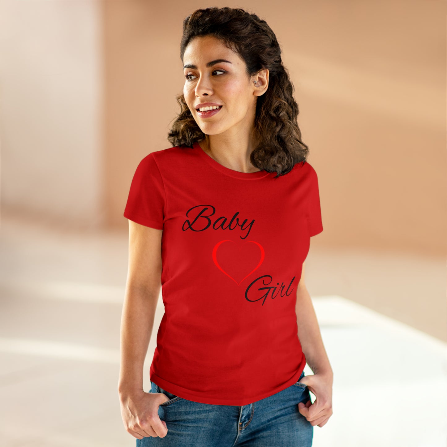 Baby Girl - Women's Midweight Cotton Tee