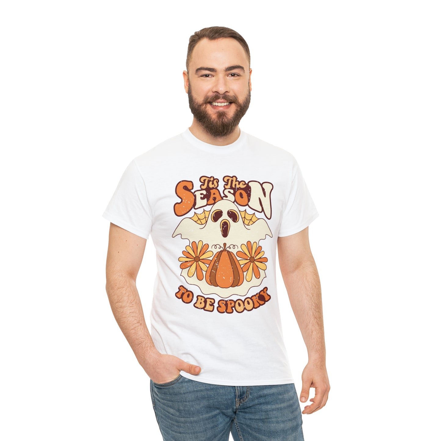 Halloween Tis the Season 01 - Unisex Heavy Cotton Tee