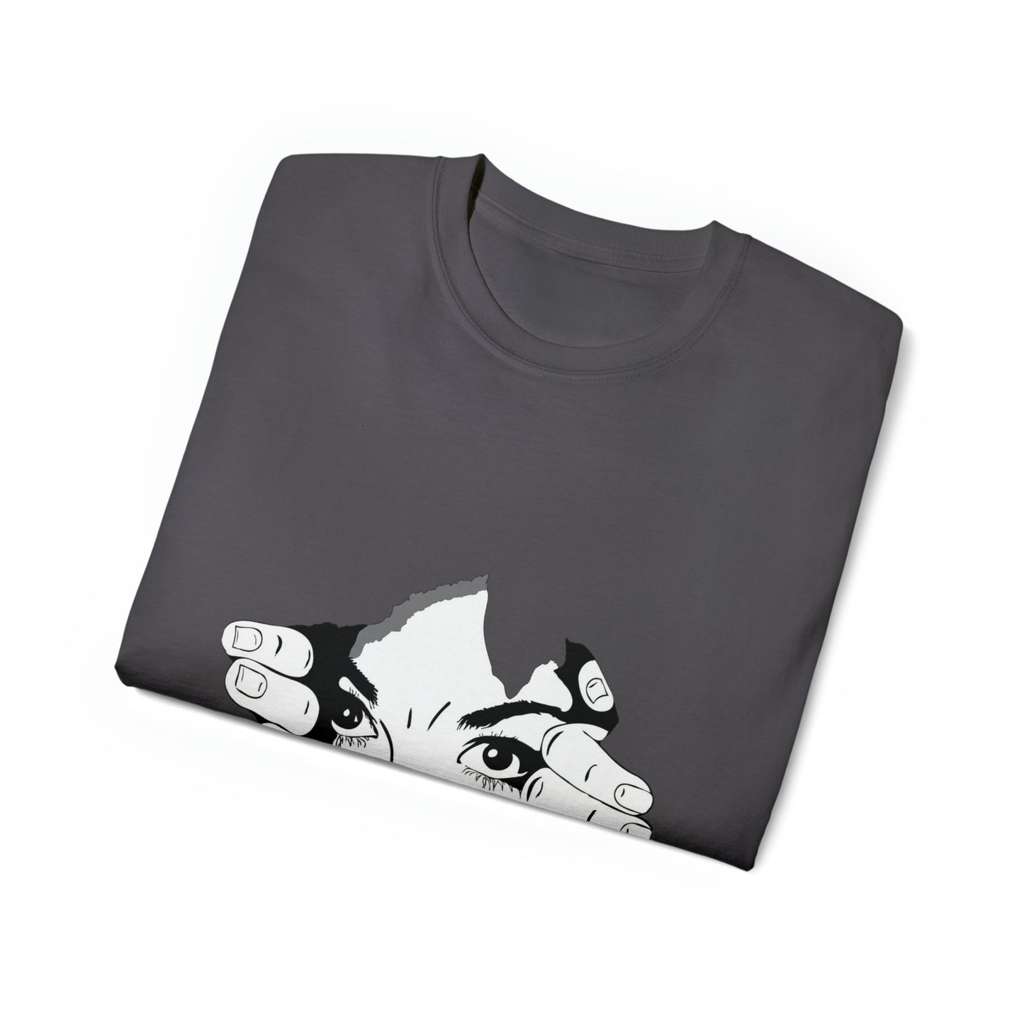 Halloween Scary Peek thru - Unisex Ultra Cotton Tee