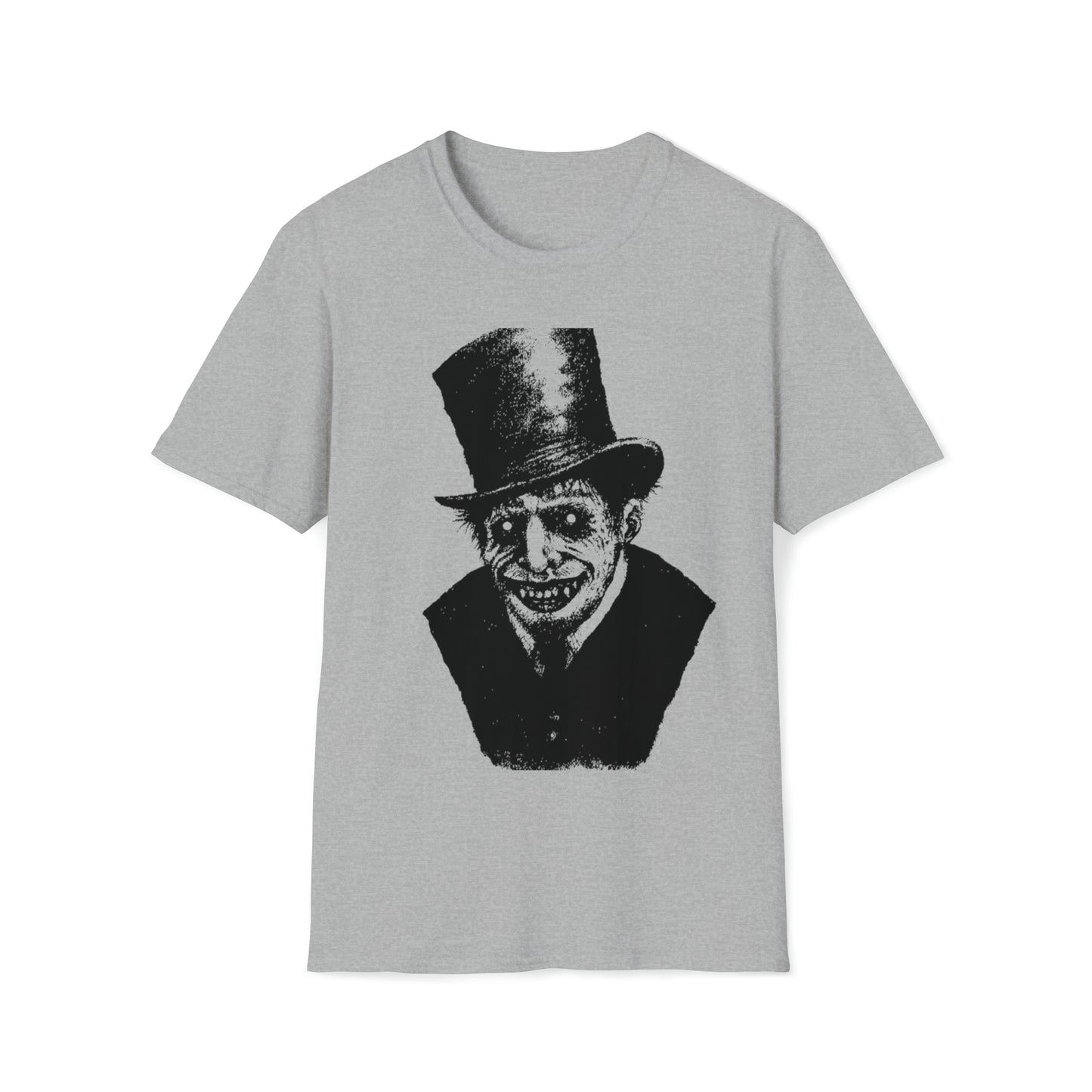 Halloween Scary Death Ghost 01 - Unisex Softstyle T-Shirt
