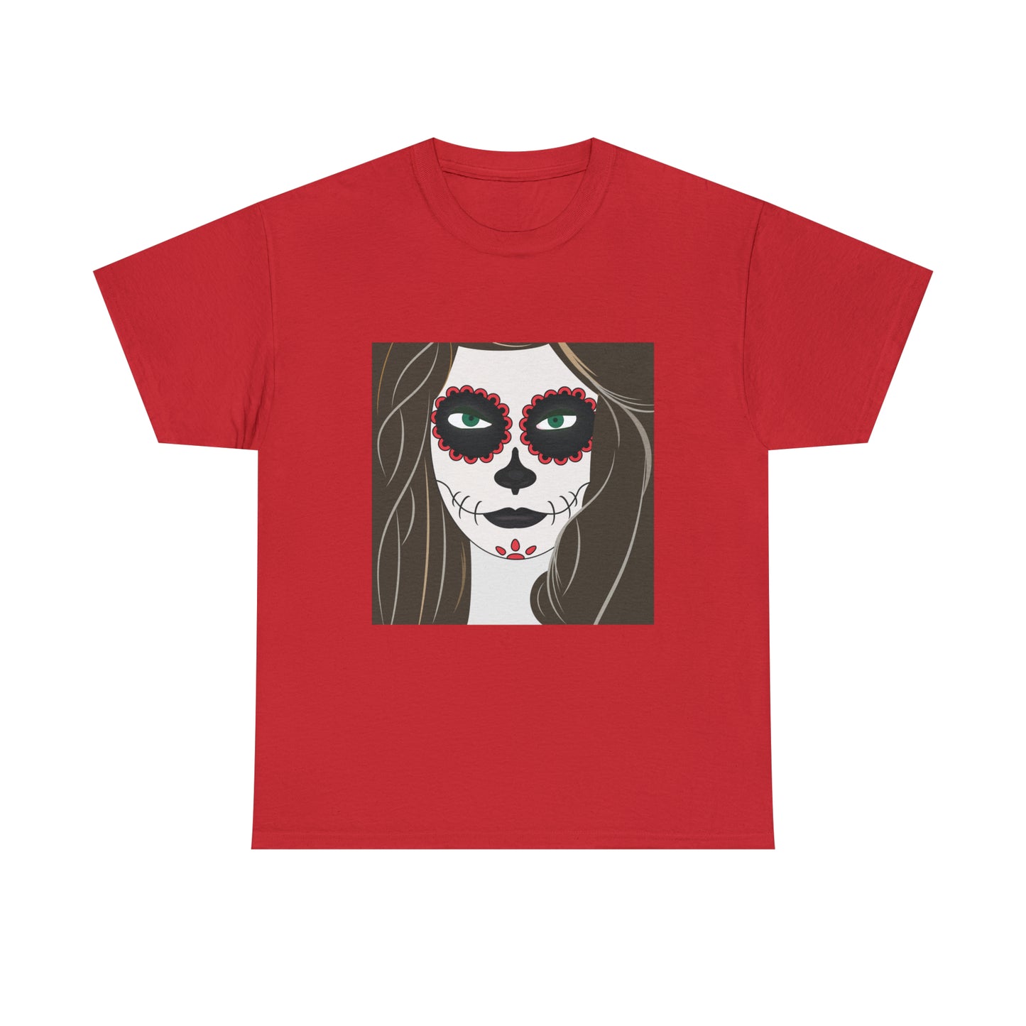 Halloween Day of the Dead 02 - Unisex Heavy Cotton Tee