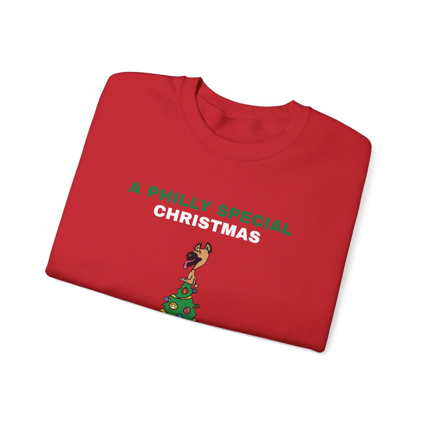 Philadelphia Eagles Christmas 02 - Unisex Heavy Crewneck Sweatshirt