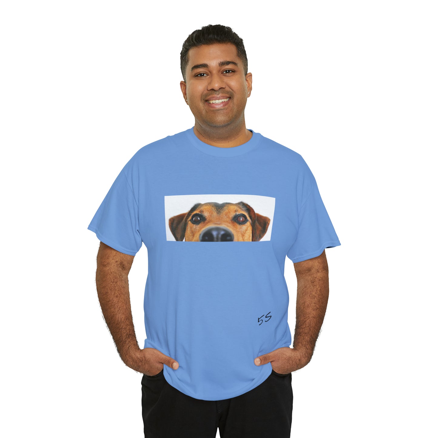 Dog Eyes Unisex Heavy Cotton Tee