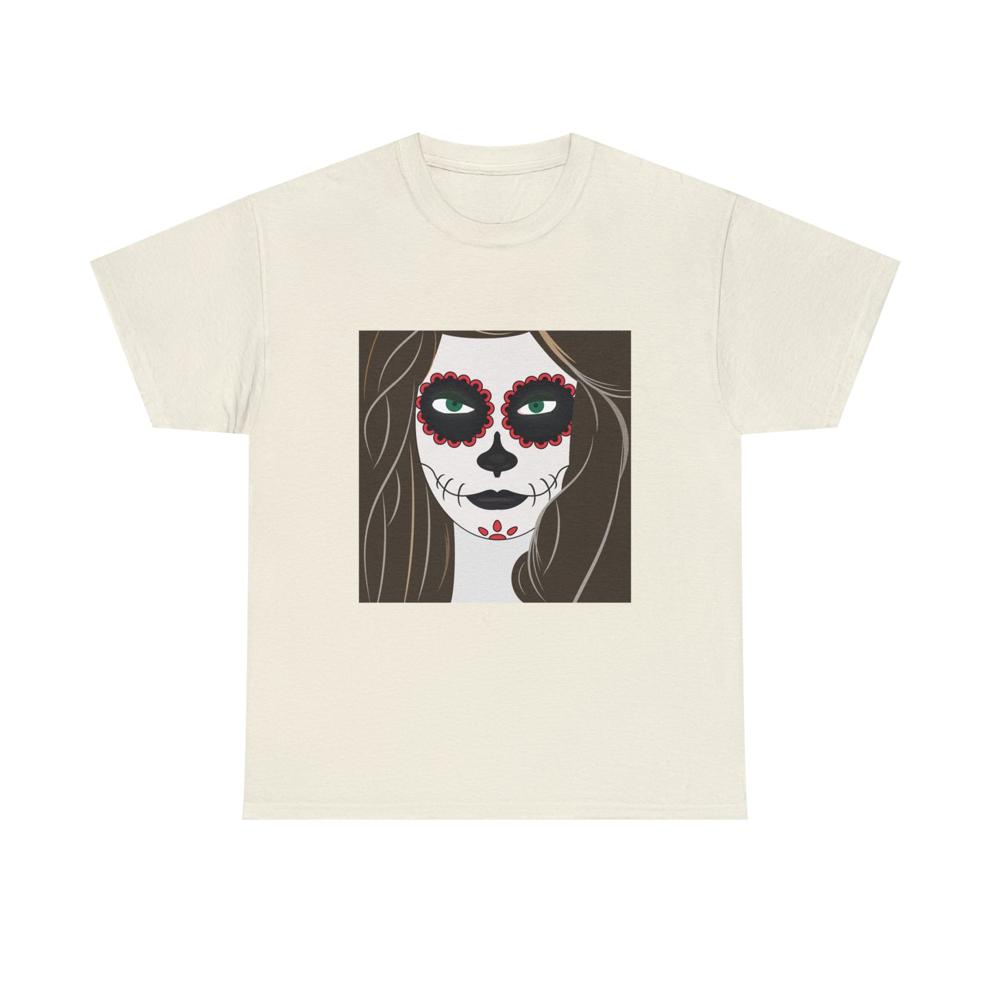 Halloween Day of the Dead 02 - Unisex Heavy Cotton Tee