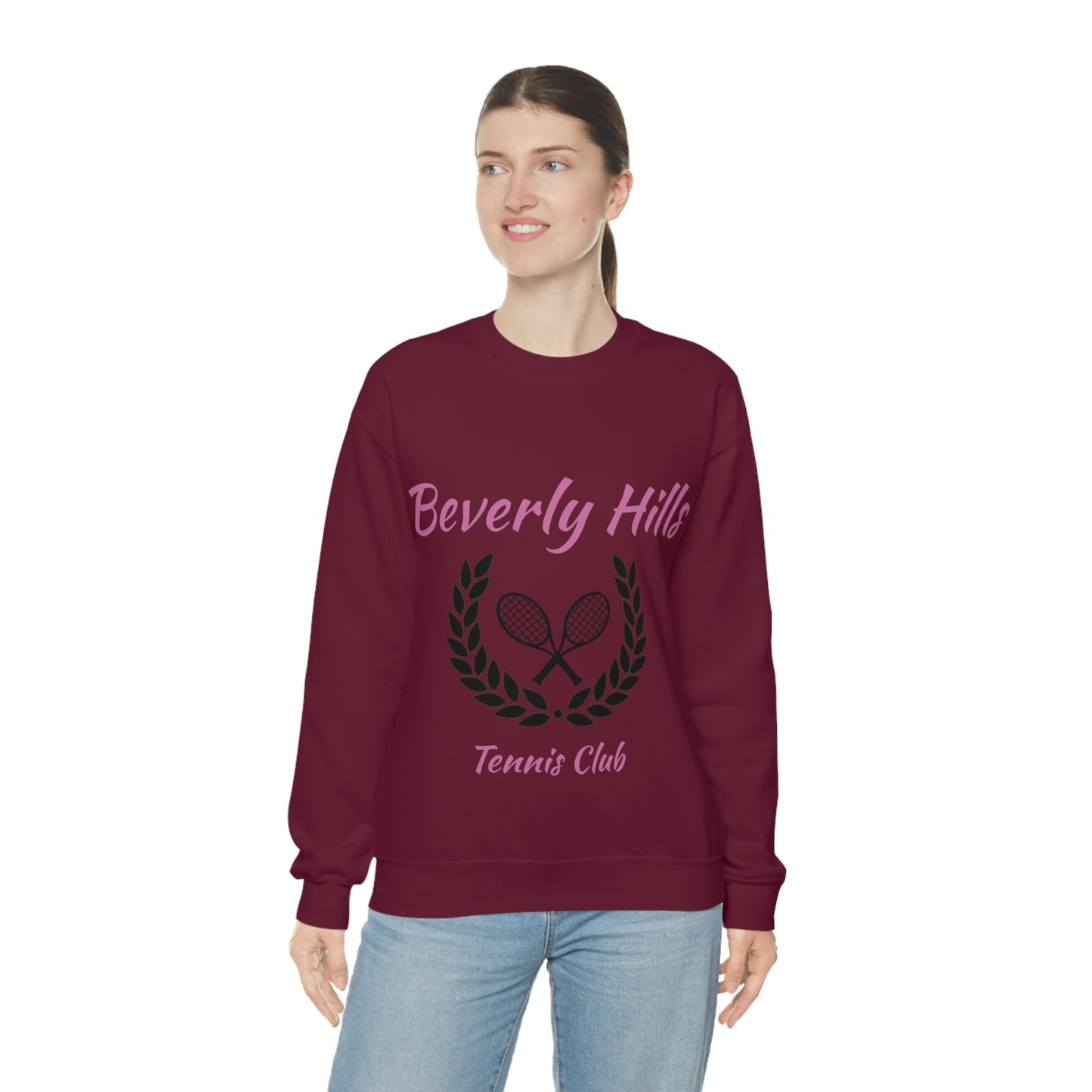 Beverly Hills Club 90210 - Heavy Crewneck Sweatshirt