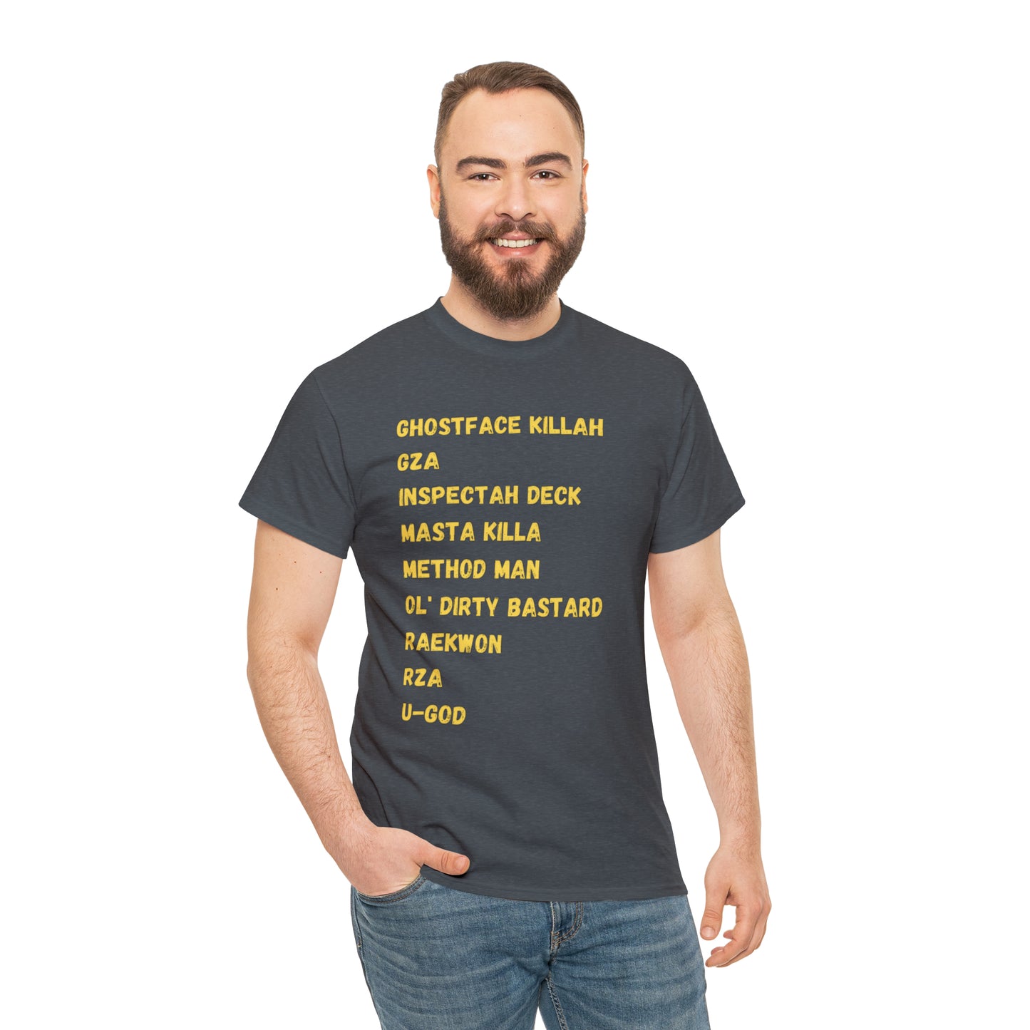 Wu-Unisex Heavy Cotton Tee