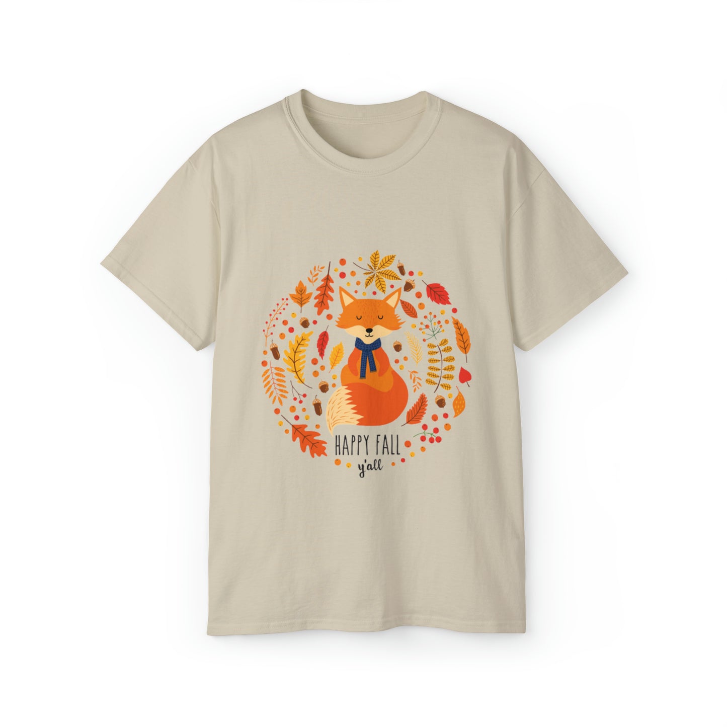 Autumn Happy Fall Yall - Unisex Ultra Cotton Tee