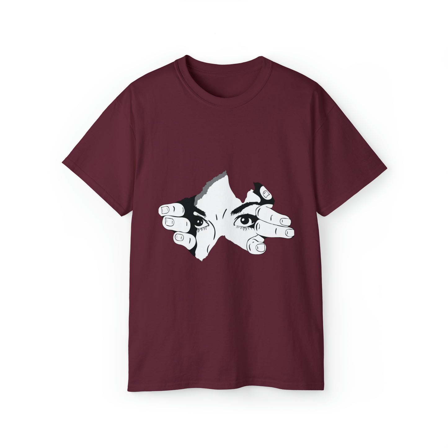 Halloween Scary Peek thru - Unisex Ultra Cotton Tee